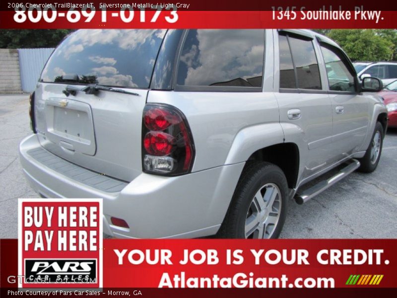 Silverstone Metallic / Light Gray 2006 Chevrolet TrailBlazer LT