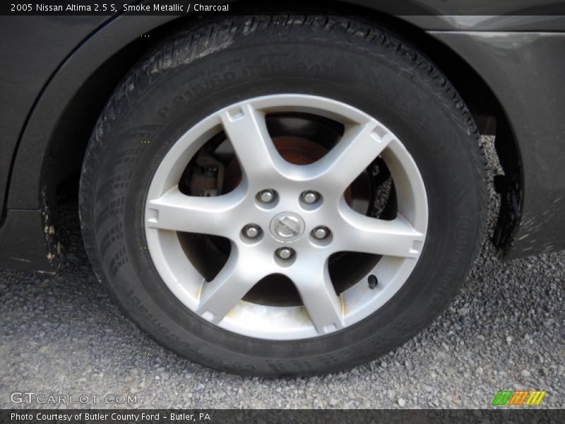 Smoke Metallic / Charcoal 2005 Nissan Altima 2.5 S