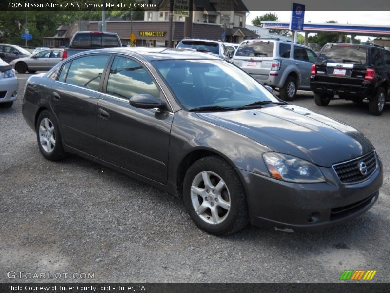 Smoke Metallic / Charcoal 2005 Nissan Altima 2.5 S