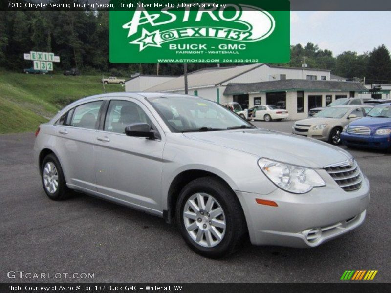 Bright Silver Metallic / Dark Slate Gray 2010 Chrysler Sebring Touring Sedan
