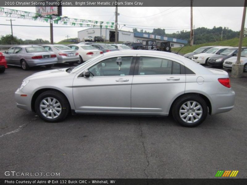 Bright Silver Metallic / Dark Slate Gray 2010 Chrysler Sebring Touring Sedan