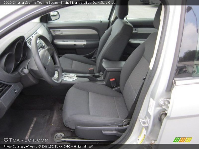 Bright Silver Metallic / Dark Slate Gray 2010 Chrysler Sebring Touring Sedan