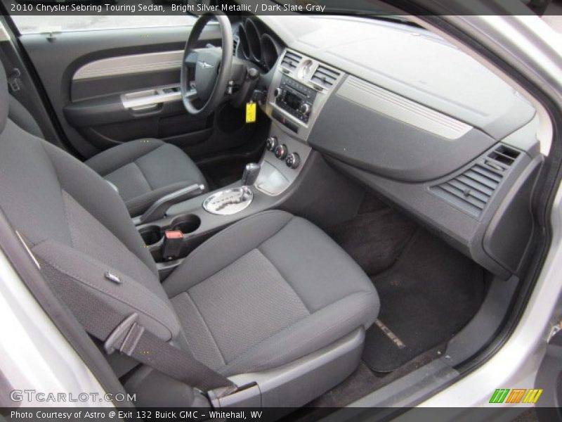 Bright Silver Metallic / Dark Slate Gray 2010 Chrysler Sebring Touring Sedan