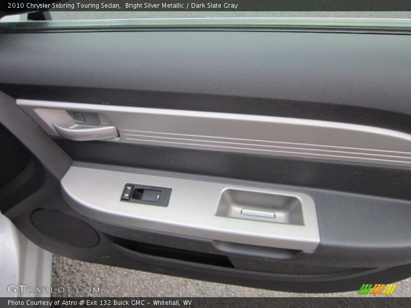 Bright Silver Metallic / Dark Slate Gray 2010 Chrysler Sebring Touring Sedan