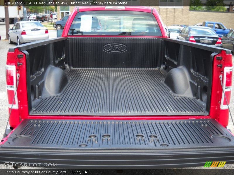 Bright Red / Stone/Medium Stone 2009 Ford F150 XL Regular Cab 4x4