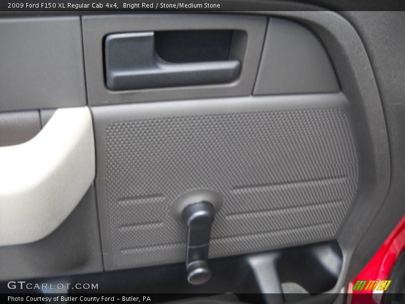 Bright Red / Stone/Medium Stone 2009 Ford F150 XL Regular Cab 4x4
