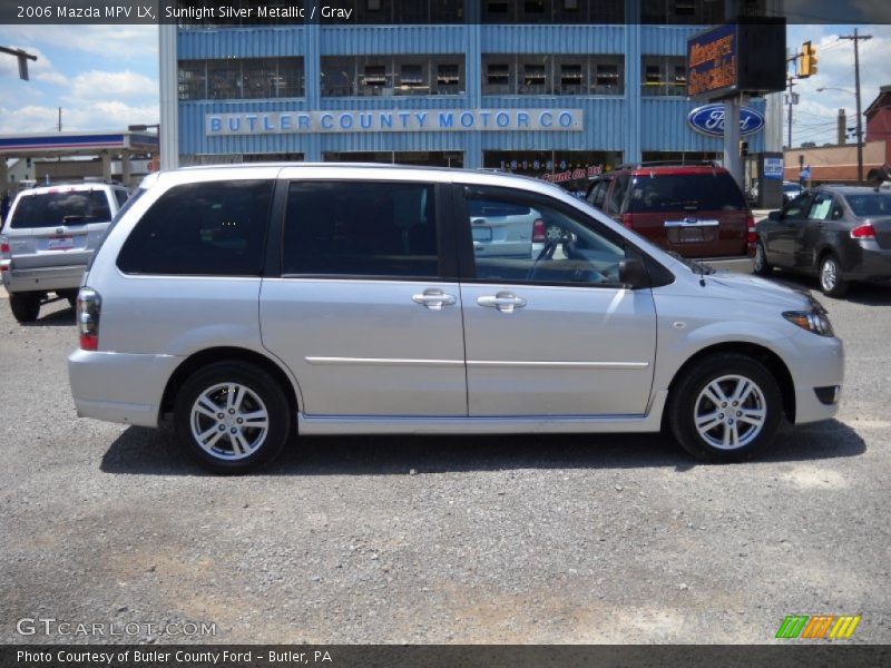 Sunlight Silver Metallic / Gray 2006 Mazda MPV LX