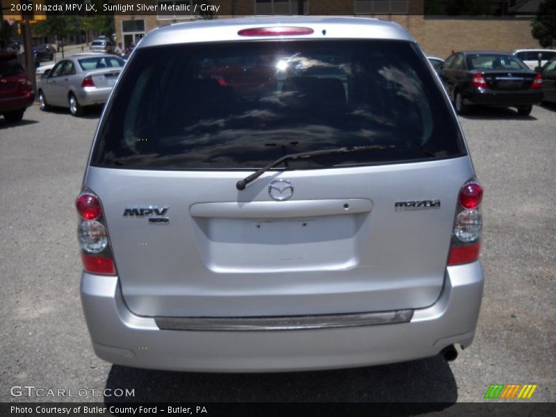 Sunlight Silver Metallic / Gray 2006 Mazda MPV LX