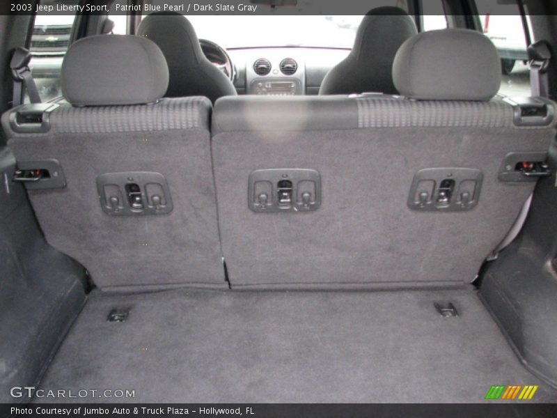 Patriot Blue Pearl / Dark Slate Gray 2003 Jeep Liberty Sport