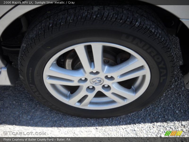 Sunlight Silver Metallic / Gray 2006 Mazda MPV LX