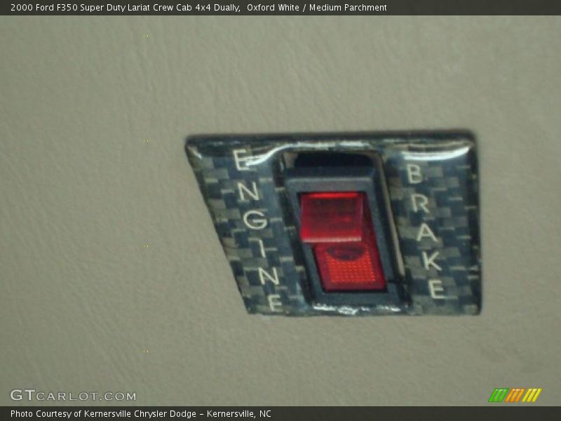 Oxford White / Medium Parchment 2000 Ford F350 Super Duty Lariat Crew Cab 4x4 Dually