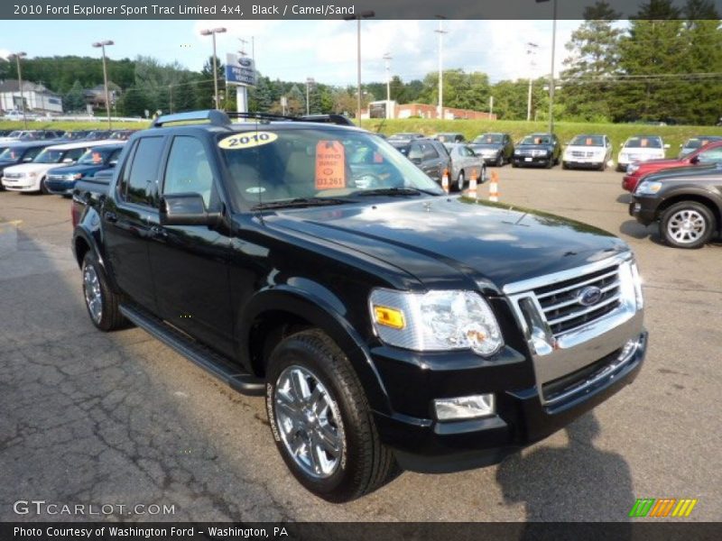 Black / Camel/Sand 2010 Ford Explorer Sport Trac Limited 4x4