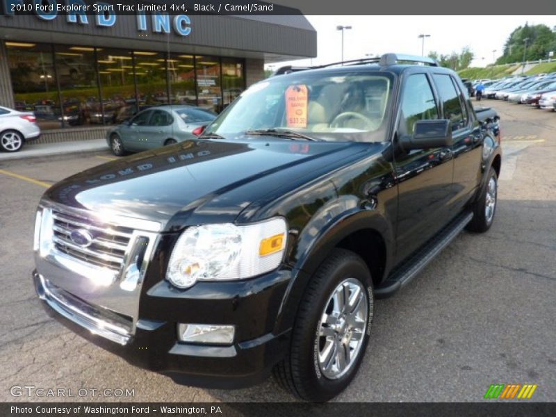 Black / Camel/Sand 2010 Ford Explorer Sport Trac Limited 4x4