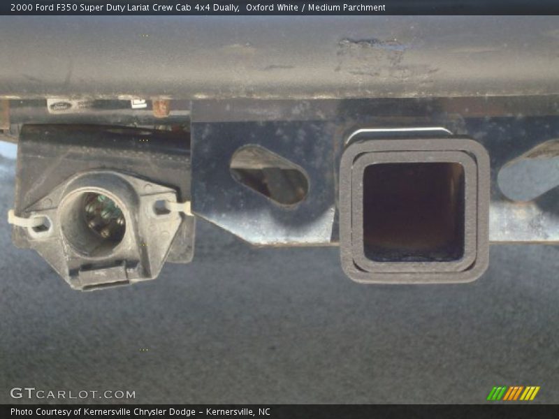 Oxford White / Medium Parchment 2000 Ford F350 Super Duty Lariat Crew Cab 4x4 Dually