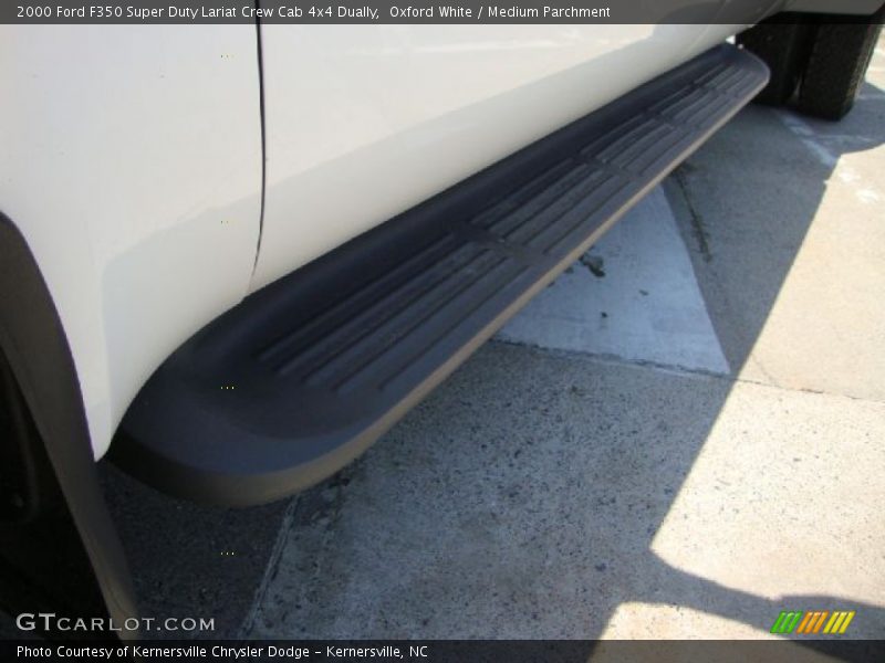 Oxford White / Medium Parchment 2000 Ford F350 Super Duty Lariat Crew Cab 4x4 Dually