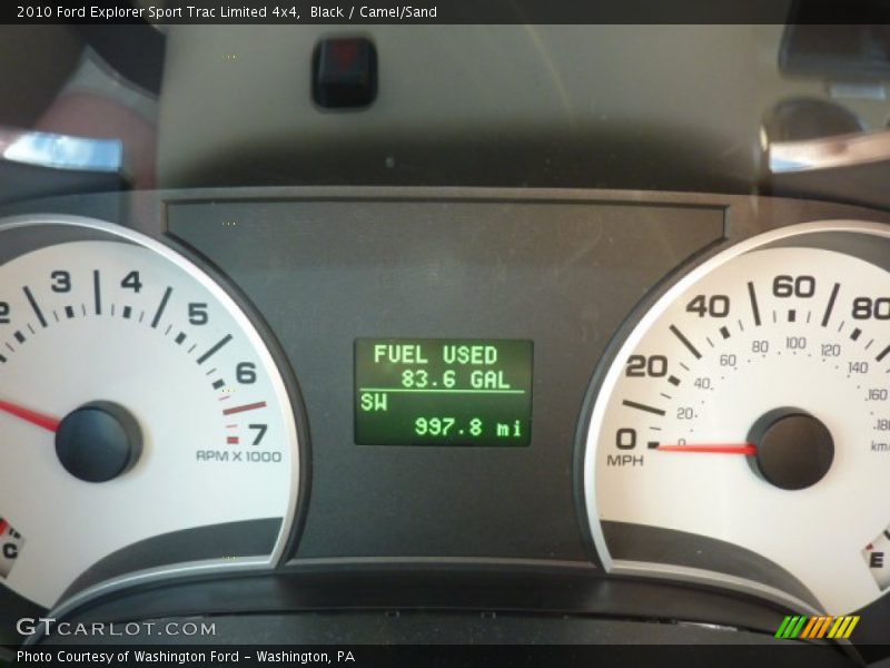 Black / Camel/Sand 2010 Ford Explorer Sport Trac Limited 4x4