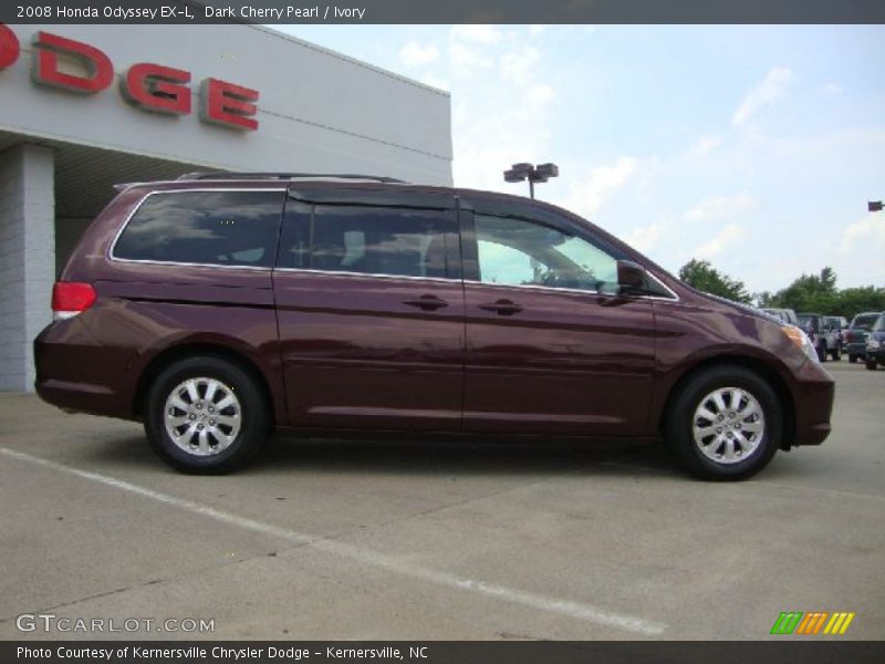 Dark Cherry Pearl / Ivory 2008 Honda Odyssey EX-L