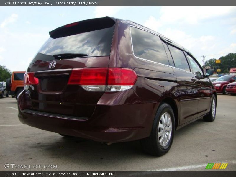 Dark Cherry Pearl / Ivory 2008 Honda Odyssey EX-L