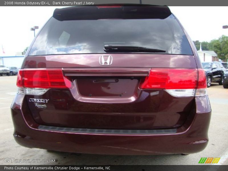 Dark Cherry Pearl / Ivory 2008 Honda Odyssey EX-L