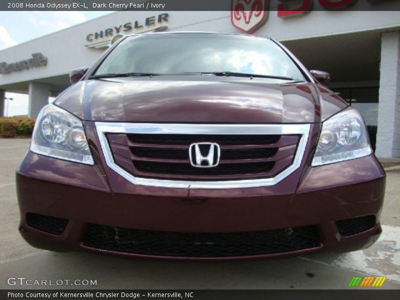 Dark Cherry Pearl / Ivory 2008 Honda Odyssey EX-L