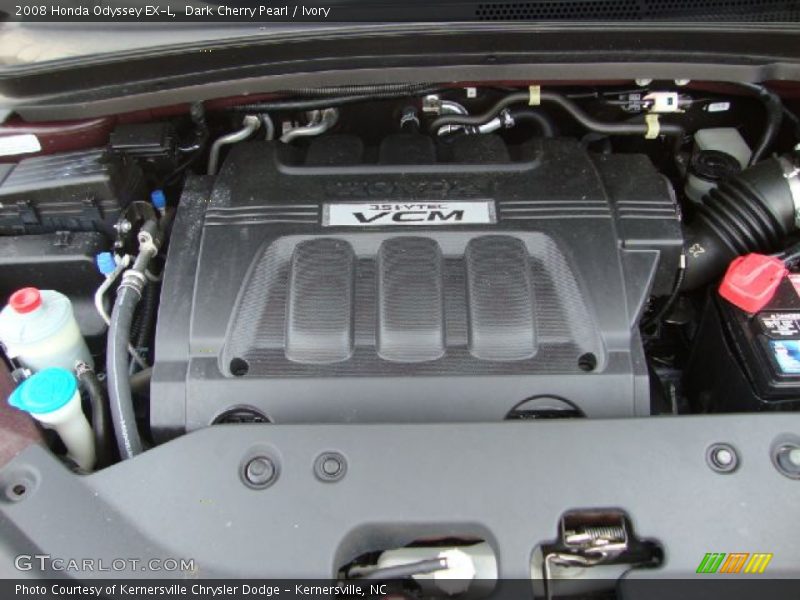 Dark Cherry Pearl / Ivory 2008 Honda Odyssey EX-L