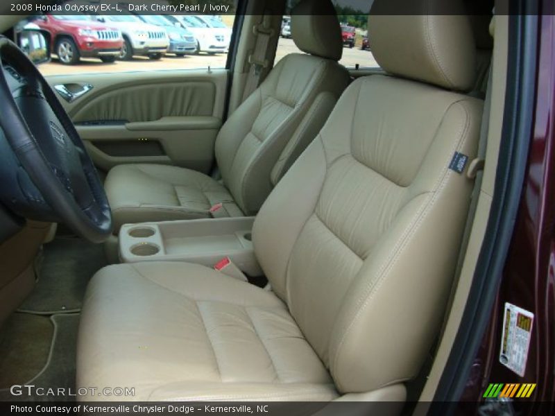 Dark Cherry Pearl / Ivory 2008 Honda Odyssey EX-L