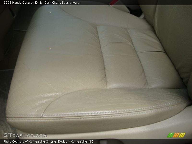 Dark Cherry Pearl / Ivory 2008 Honda Odyssey EX-L