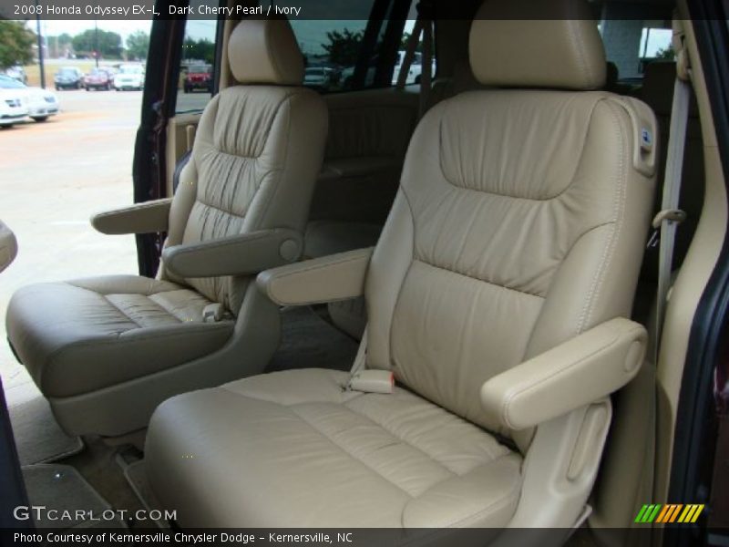 Dark Cherry Pearl / Ivory 2008 Honda Odyssey EX-L