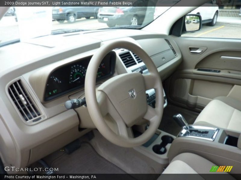  2009 Journey SXT Pastel Pebble Beige Interior