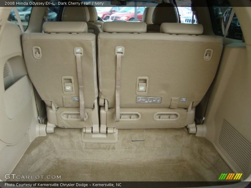 Dark Cherry Pearl / Ivory 2008 Honda Odyssey EX-L