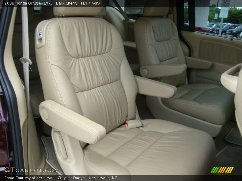 Dark Cherry Pearl / Ivory 2008 Honda Odyssey EX-L