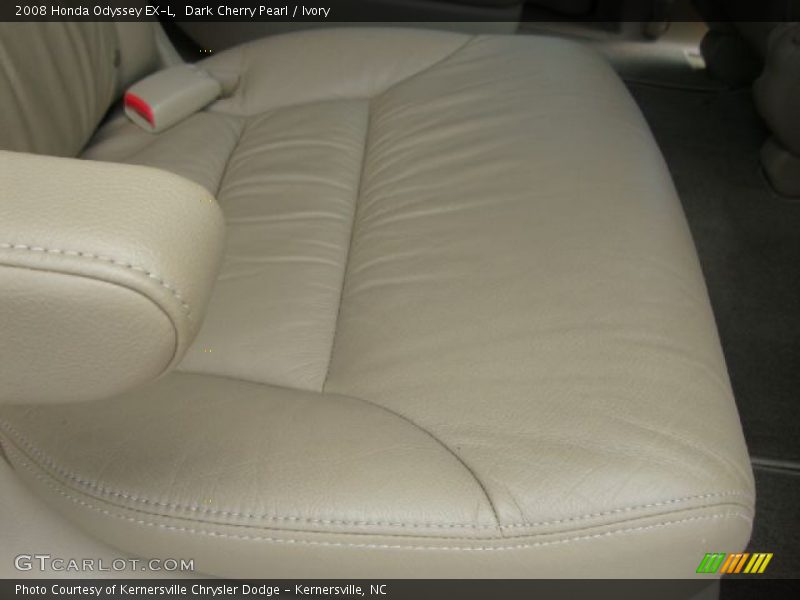 Dark Cherry Pearl / Ivory 2008 Honda Odyssey EX-L