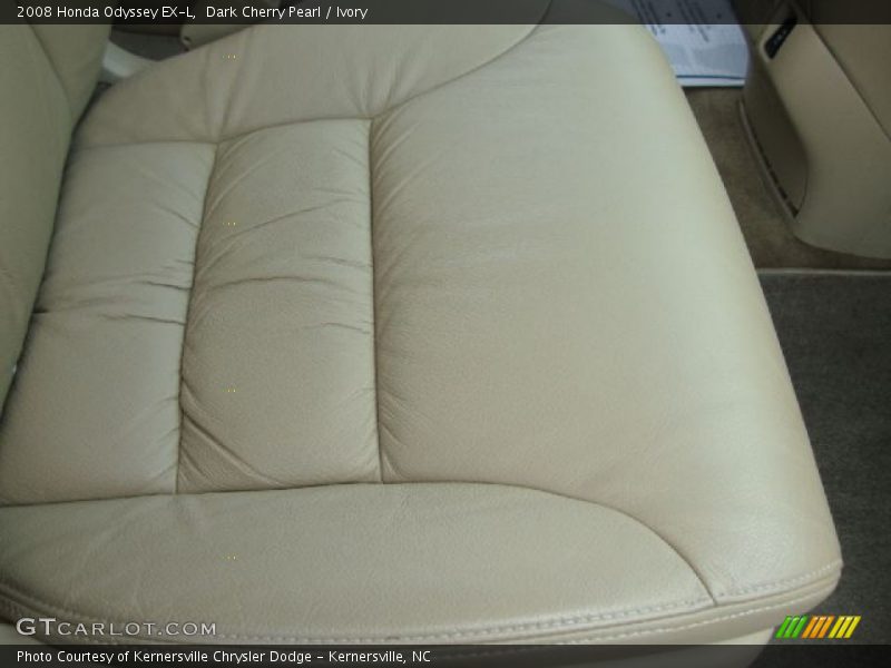 Dark Cherry Pearl / Ivory 2008 Honda Odyssey EX-L