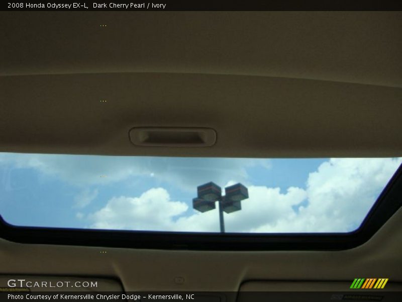 Dark Cherry Pearl / Ivory 2008 Honda Odyssey EX-L
