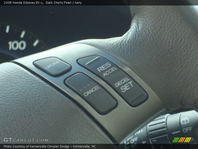 Dark Cherry Pearl / Ivory 2008 Honda Odyssey EX-L