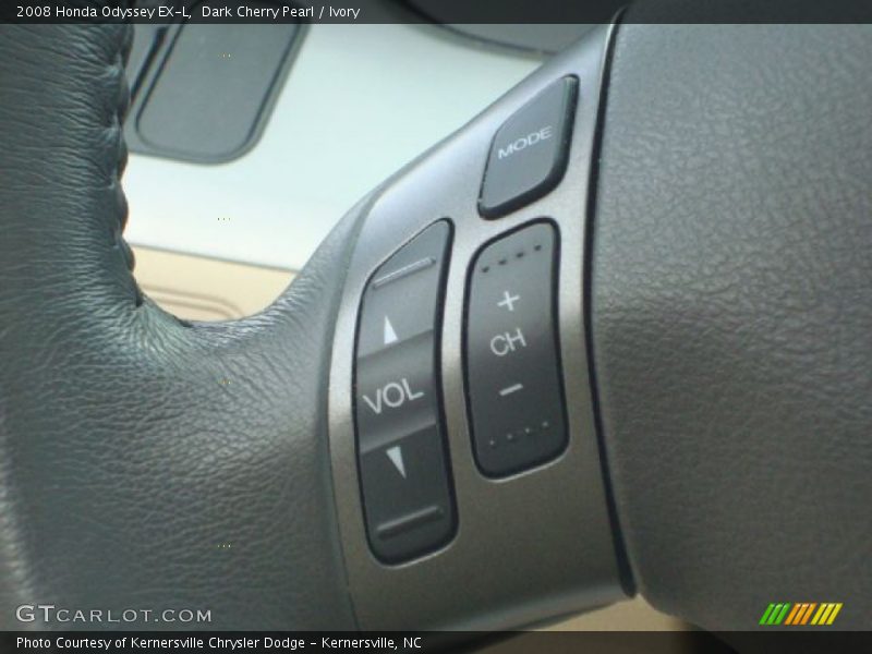 Dark Cherry Pearl / Ivory 2008 Honda Odyssey EX-L