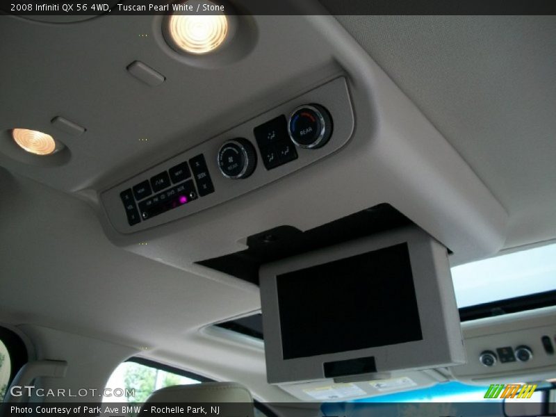 Tuscan Pearl White / Stone 2008 Infiniti QX 56 4WD