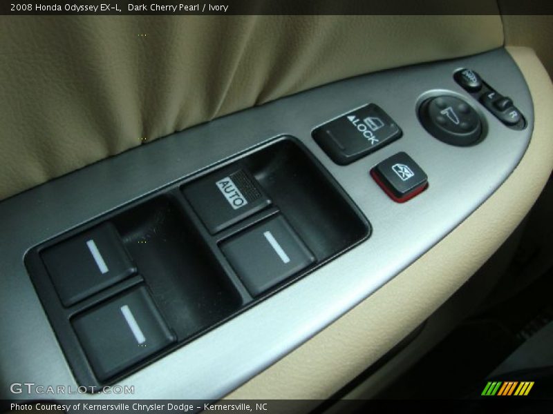 Dark Cherry Pearl / Ivory 2008 Honda Odyssey EX-L