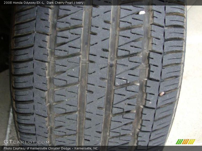 Dark Cherry Pearl / Ivory 2008 Honda Odyssey EX-L