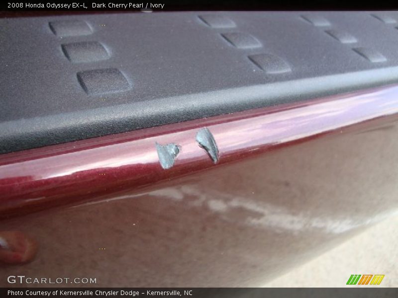 Dark Cherry Pearl / Ivory 2008 Honda Odyssey EX-L