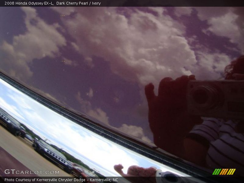 Dark Cherry Pearl / Ivory 2008 Honda Odyssey EX-L