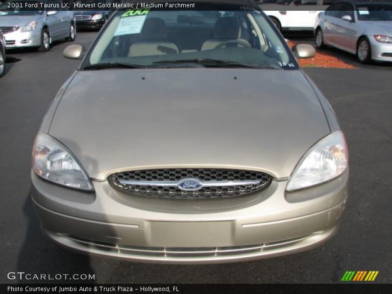 Harvest Gold Metallic / Medium Parchment 2001 Ford Taurus LX
