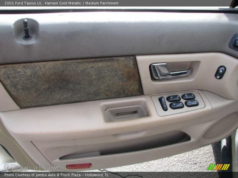 Harvest Gold Metallic / Medium Parchment 2001 Ford Taurus LX