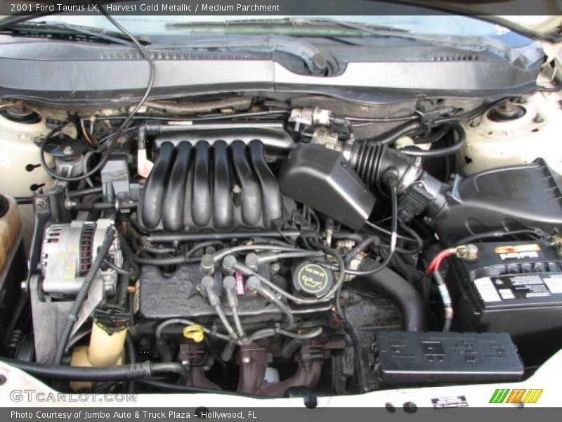 Harvest Gold Metallic / Medium Parchment 2001 Ford Taurus LX