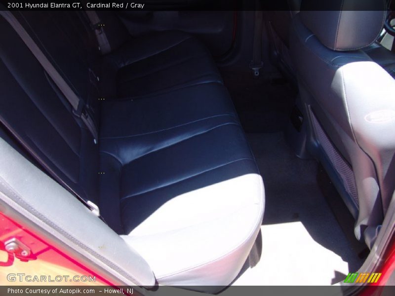 Cardinal Red / Gray 2001 Hyundai Elantra GT
