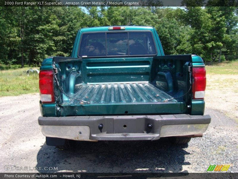 Amazon Green Metallic / Medium Graphite 2000 Ford Ranger XLT SuperCab