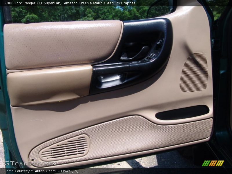 Amazon Green Metallic / Medium Graphite 2000 Ford Ranger XLT SuperCab