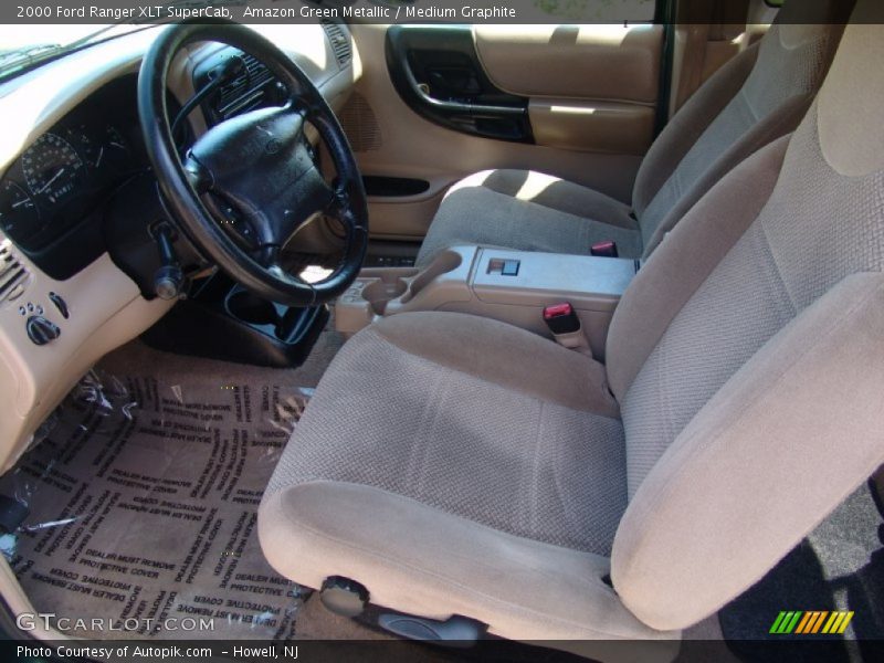  2000 Ranger XLT SuperCab Medium Graphite Interior