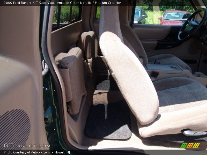 Amazon Green Metallic / Medium Graphite 2000 Ford Ranger XLT SuperCab