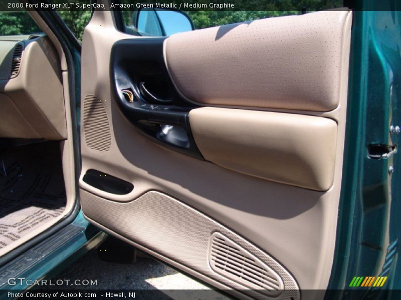 Amazon Green Metallic / Medium Graphite 2000 Ford Ranger XLT SuperCab